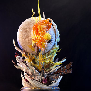 Statua Anime <span class=keywords><strong>Kimetsu</strong></span> <span class=keywords><strong>No</strong></span> <span class=keywords><strong>Yaiba</strong></span> Agatsuma Zenitsu da 51 cm, <span class=keywords><strong>Action</strong></span> Figure Cosplay in PVC, Giocattolo - Product Image 4