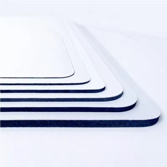Factory Custom Large Size 30*80cm 40*90cm Natural Rubber Base Blank Sublimation Print White Sublimation Mouse Pad