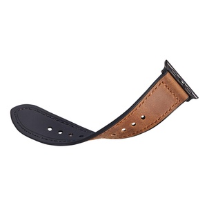 交換可能な革スマートウォッチバンドApple <span class=keywords><strong>Watch</strong></span> 1-10適合サイズ<span class=keywords><strong>38mm</strong></span> 40mm 42mm 44mm 45mm 45mm 45mm 49mmに対応 - Product Image 4
