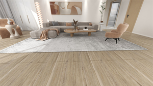 Revêtement de sol en vinyle PVC SPC LVT LVP de 6 mm, étanche, résistant à l'usure, à clipser, avec <span class=keywords><strong>sous</strong></span>-couche, pour cuisine et salle de sport (vente en gros) - Product Image 5