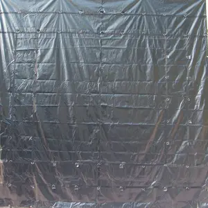 8ft रोल संस्कार ट्रेलर tarping vinyl लेपित भारी कर्तव्य डंप ट्रक टीएआरपी