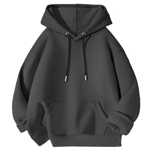 Sudadera con Capucha para Hombre, de Forro Polar, Poliéster/Algodón, 300g, Forro Sólido, Corte Holgado, para Invierno - Product Image 1