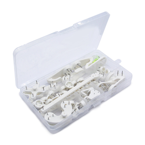 Kit de 40 crochets muraux en béton sans trace pour tableaux, crochets pour cloisons sèches, stuc et béton - Product Image 2