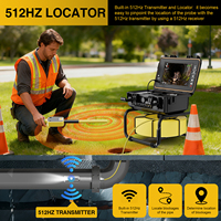 Localizador de 512Hz para Cámara de Inspección de Tuberías de Alcantarillado, Cámara Endoscópica Industrial para Tuberías