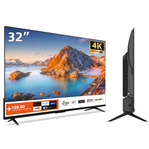 Téléviseur intelligent 4K UHD HDR en gros, 32/43/55/65/75/85/98 <span class=keywords><strong>pouces</strong></span>, Android LCD/LED, téléviseur de salle de bain, télécommande vocale, OEM, usine personnalisée - Product Image 1