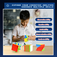 Compétition professionnelle 8x8x8 jouet cube jeu en plastique éducatif personnalisé cubes magiques
