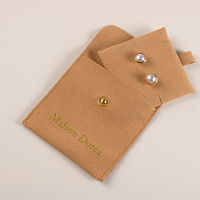 Petite Boîte à Bijoux Carrée en Velours Personnalisée avec Logo, Tiroir en Carton pour Bagues, Pochette pour Colliers et Boucles d'Oreilles, Emballage Cadeau