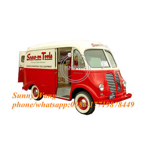 Camion de restauration rétro OEM avec DOT VIN CE, kiosque de vente de hot-dogs personnalisé, chariot de restauration rapide mobile avec cuisine entièrement équipée - Product Image 1