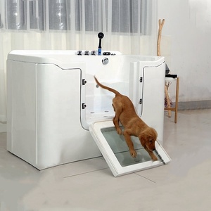 USMILEPET Pet küvet köpek sabit sıcaklık ile Spa küveti masaj küçük orta ve büyük köpekler için ozon süt banyosu - Product Image 1