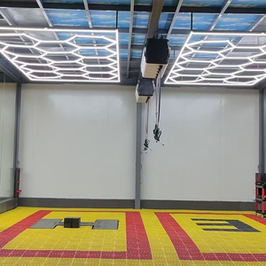 Popolare autolavaggio a nido d'ape lampada a led da officina luce <span class=keywords><strong>auto</strong></span> fornisce dettagli <span class=keywords><strong>auto</strong></span> attrezzature <span class=keywords><strong>prodotti</strong></span> 110V 220V - Product Image 2