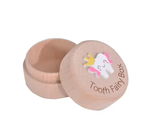 Children's Wooden Storage Teeth Preservation <b>Box</b> Wooden Children's Baby Teeth <b>Box</b>, <b>Memory</b> Teeth Collection <b>Box</b> - Product Image 3