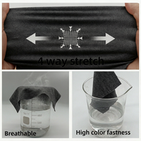 Tissu uni en Lyocell Acétate Spandex tricoté, extensible dans les quatre sens, lisse et respirant, de bonne qualité, idéal pour les vêtements décontractés printemps-été