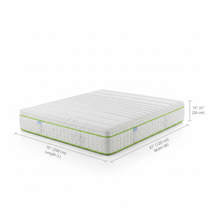 <span class=keywords><strong>Matelas</strong></span> hybride intelligent Ai Slumer X Queen avec ressorts ensachés, mousse à mémoire de forme, massage par ondes intégré, thérapie thermique, fermeté réglable - Product Image 4