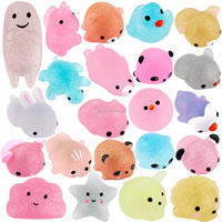 Jouets Mochi Squishy pour Enfants, Jouets Anti-Stress Squishy, Jouets Fidget Nouveauté, Squishies Kawaii, Jouet Mochi Squishy Dinosaure pour Enfants