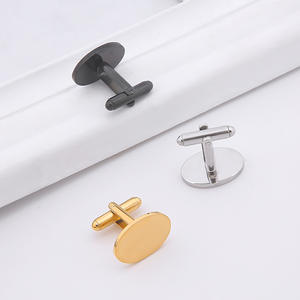 Mancuernillas Lisas Personalizadas para Padrinos de Boda, Grabadas, de Acero Inoxidable Pulido, para Novio, Esposo, Regalo para Hombre - Product Image 2