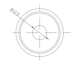 Transducteur d'alarme électromagnétique 95db 25ohm avec armature à bascule haute décibel alarmes buzzers sirènes - Product Image 2