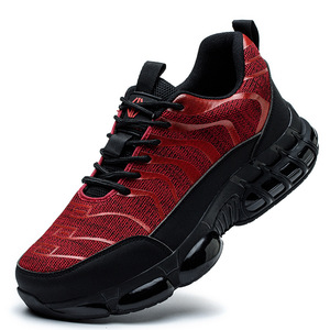 Chaussures de sécurité pour hommes 695 avec embout en acier, anti-écrasement et anti-perforation, chaussures de travail anti-éclaboussures - Product Image 3