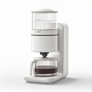 เครื่องชงกาแฟเอสเพรสโซแบบหยดอัตโนมัติ1.2L ได้รับการรับรอง CB เครื่องทำกาแฟมีโปรแกรมใช้ USB สำหรับบ้านรถกลางแจ้งโรงแรม RV