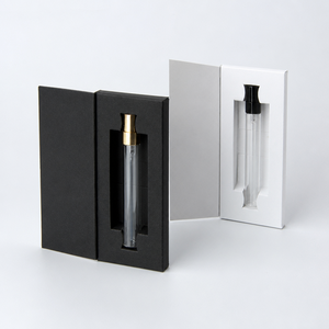 Pocket Travel Size Clear 3ml 5ml 10ml Mini Empty Glass Vial Perfume Spray <b>Bottle</b> <b>Small</b> With Packaging Paper Box - Product Image 2