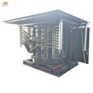 Precio competitivo Nuevo Horno <span class=keywords><strong>de</strong></span> inducción usado 3T Controles digitales Carcasa <span class=keywords><strong>de</strong></span> acero para fundir acero Oro Más Horno industrial - Product Image 1