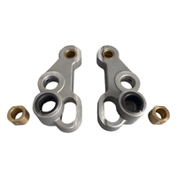 Support de fixation en aluminium et jeu de bagues en bronze pour Mitsubishi D3000/Diamond 3000, support d'axe de pince oscillante et roulement sans huile