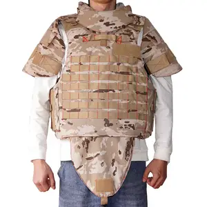 Protect U Full Coverage Armor Vest Tactical Vest Accessories Digital Desert Oxford Plate Carrier Tactical Security Vest For Men