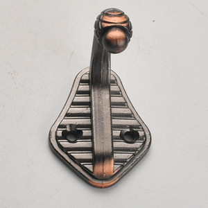 Wenzhou Platinum Link Snake Shape <b>Wall</b> <b>Hook</b> Brushed Red Antique Bronze Heavy Duty Vintage Coat <b>Hook</b> For Entryway Alloy - Product Image 1
