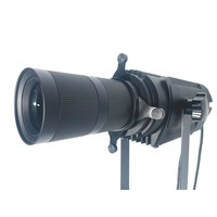 Projecteurs LED Mini Leko professionnels 100W 15 ° -35 °   Contrôle Zoom DMX512 pour Petits Théâtres Lumière Blanche Émise