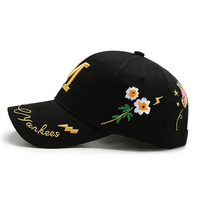 Gorra de Béisbol Unisex de Algodón con Logotipo Bordado, 6 Paneles, Protección Solar, para Verano, Deportes, para Hombre y Mujer, Venta al Por Mayor