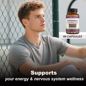 Таблетки комплекса витаминов группы <span class=keywords><strong>B</strong></span> - с фолиевой кислотой и биотином, B1/B2/B3/B5/B6/B12, способствуют выработке энергии - 60 таблеток, доступны OEM/ODM варианты - Product Image 6