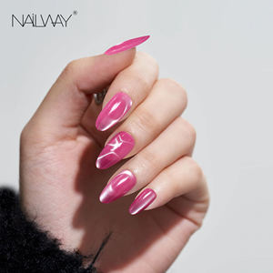 Nailway Amande 10Pcs <span class=keywords><strong>Faux</strong></span> <span class=keywords><strong>Ongles</strong></span> Dégradé Rouge Couleur 3D Coeur Conception Doux <span class=keywords><strong>Gel</strong></span> <span class=keywords><strong>Faux</strong></span> <span class=keywords><strong>Ongles</strong></span> <span class=keywords><strong>Coller</strong></span> sur les <span class=keywords><strong>Ongles</strong></span> - Product Image 3