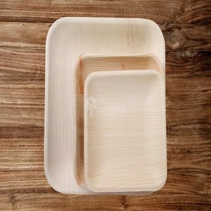 Platos Desechables Ecológicos de Hoja de Palma de Areca para Fiestas, Bodas y Catering Disponibles al Mejor Precio - Product Image 5