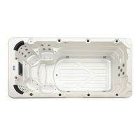 Sunrans Import USA Acrylique Balboa Piscine extérieure moderne autoportante Spa avec combo massage et évacuation réversible
