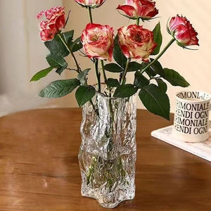 Hot Selling Fashion New Design Exquisite Plant Hydroponic <strong>Vase</strong> Desktop Flower Hotel Crystal Glass <strong>Vase</strong> - Product Image 6