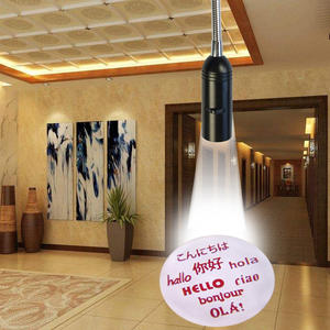 Venta caliente Interior Logotipo personalizado Iluminación decorativa Señales de advertencia de seguridad con proyección Logotipo personalizable - Product Image 4