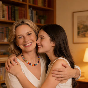 Nouveau Collier de Perles en Cristal Naturel 2026 avec Lettre, Cristal de Guérison pour Femme, Bijou Tendance, Idée Cadeau - Product Image 1