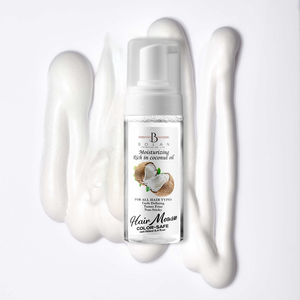 De su propia marca de aceite de coco para el cabello botella de <span class=keywords><strong>espuma</strong></span> botella de para el cabello Mousse - Product Image 1