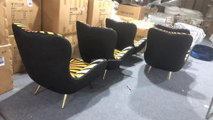 Fauteuil moderne au design italien de luxe en vente chaude Meubles de villa haut de gamme Fauteuils de style nordique pour la maison Salon Villa - Product Image 6