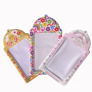 Porta Tarjetas de Fotos Personalizado de Moda Goss, PVC con <span class=keywords><strong>Clip</strong></span>, Cierre de Botón y Cremallera, de Guangzhou - Product Image 1