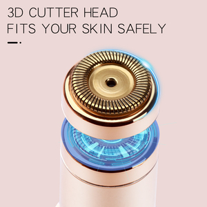 Mini rasoir portable en forme de rouge à lèvres, épilateur électrique indolore pour le visage, tondeuse pour le dessus des lèvres et le <span class=keywords><strong>menton</strong></span>, outil de beauté à piles - Product Image 6