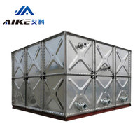 Prix du réservoir d'eau FRP GRP SMC Réservoir de stockage d'eau modulaire en fibre de verre Réservoirs d'eau usagés boulonnés
