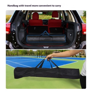 Filet de tennis de haute qualité cour extérieure intérieure filet de balle de cornichon professionnel 22ft filet de pickleball Portable avec sac de transport - Product Image 5
