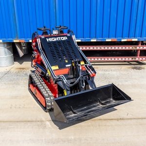 สินค้าขายดี รถตักขนาดเล็กแบบ Zero Turning Radius ราคาประหยัด น้ำหนัก 450 กก. เครื่องตักแบบตีนตะขาบสำหรับงานก่อสร้างพื้นที่ขนาดเล็ก - Product Image 2