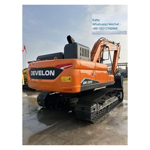 Excavadora hidráulica Develon (Doosan) DX225-10 usada, nueva, de 22 toneladas, con pocas horas de uso, buen motor, buena caja de cambios, en buen estado original. - Product Image 1