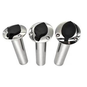 Marine Parts Stainless Steel Fishing Rod Holder Boat Yacht Hardware Flush Mount Rod Pod