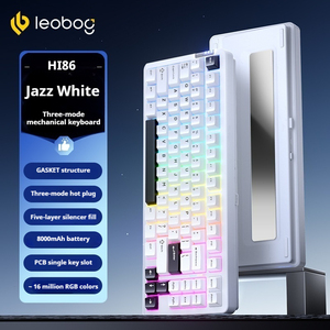 <span class=keywords><strong>Teclado</strong></span> Mecánico de Aluminio Leobog Hi86, Diseño de 86 Teclas, Inalámbrico Trimodal, Cinco Capas de Amortiguación de Sonido Interna, Batería de Gran Capacidad - Product Image 6