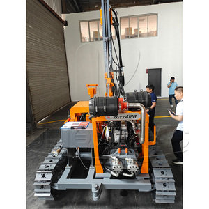 เครื่องเจาะไฮดรอลิกแบบลงหลุม ZGYX412 ความลึก 20 เมตร อุปกรณ์ขุดเจาะแบบแยกส่วนสำหรับงานเหมืองหินในฟิลิปปินส์ - Product Image 2