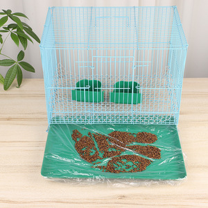 Disposable Pet Tray Bags Rectangle Small Animal Cleaning Supplies For Bird <b>Rabbit</b> <b>Cages</b> All Seasons Use - Product Image 3
