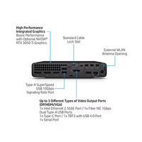 Komputer Desktop HP EliteDesk 800 G9 I5-13500 CPU 16G DDR5 RAM 512G SSD UHD730 Win11 Elite Mini 800 G9