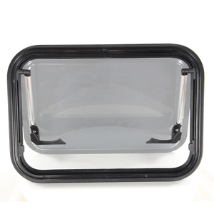 Fenêtre de caravane à fixation facile avec cadre en aluminium et options d'angle rond/carré pour camping-car et caravane - Product Image 1